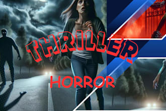 ghostwrite thriller story and rewrite or edit a crime mystery novel