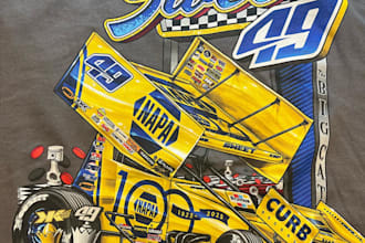 create custom t shirt racing vector logo
