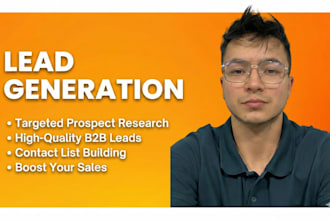 be your lead generation specialist
