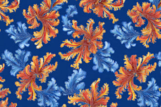 do seamless pattern design for babies textile
