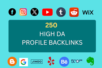 do profile backlinks with high quality profile links for google top ranking