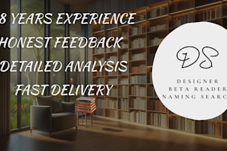 professional beta reader expert feedback