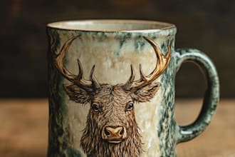 create awesome tumbler, coffee mug, water bottles designs