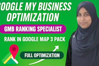 optimize google my business for local seo maps ranking