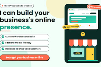 build responsive homepage or fully wordpress website design