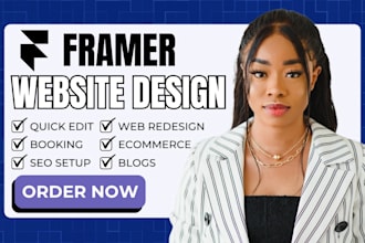 edit framer website design framer template redesign framer website developer