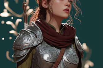 draw stunning dnd character art for your fantasy adventure