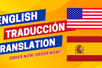 translate english to spanish, spanish to english document expertly