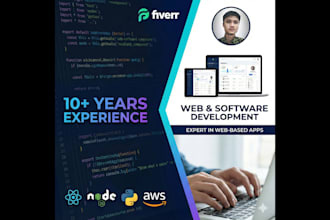 build custom website and application