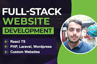 build, revamp website as frontend developer