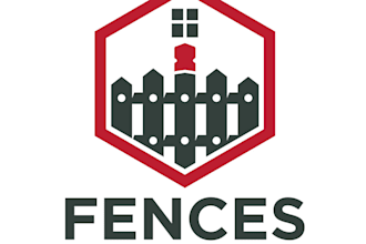 create high quality beautiful fence logo design