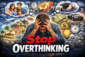 be your life coach and help you stop overthinking