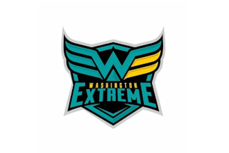 design athletic club cheer leading logo