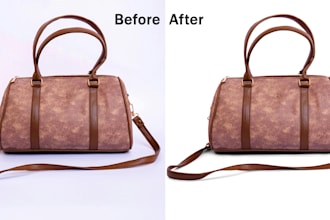 do high end amazon shopify e commerce product photo retouching