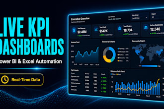 create interactive excel dashboard with automated reports and charts