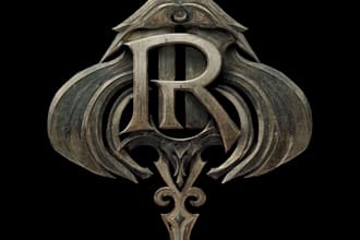 design awesome rpg fantasy or sci fi logo