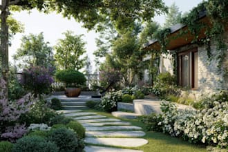 design and render your landscape design