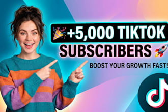 gain your tiktok 5,000 followers fast
