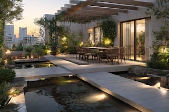 do landscape designing home garden high quality renderings