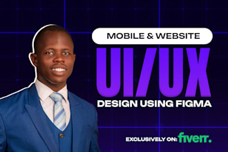 do figma uiux design for ai web application, mobile apps, ai web development