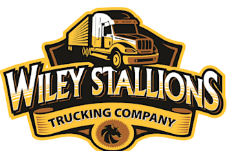 design beautiful truck logo