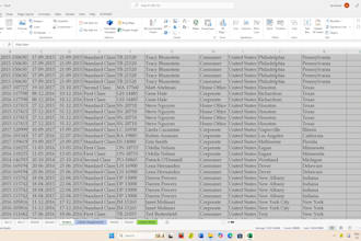 pdf to excel work