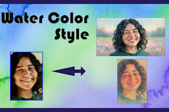 make your images to water colors