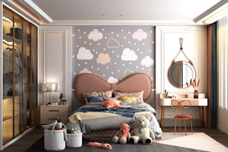 design beautiful child room for your kids or children
