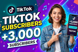 gain your tiktok 3,000 followers fast