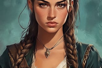 dnd character art and dnd character