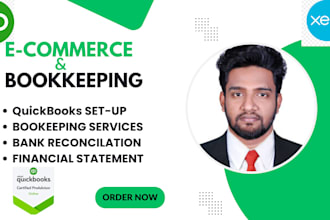 do setup bookkeeping and accounting using quickbooks or xero