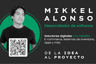 design a modern digital invitation, landing page, or portfolio website