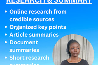 do essay, research and summary writing urgently