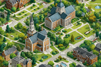 design vector or isometric map illustration for you