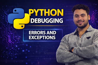 fix python errors and bugs using ai assistance and manual debugging