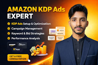 setup and optimize amazon kdp ads for book promotion and marketing
