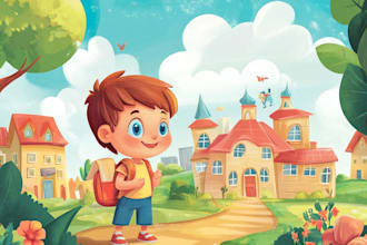 children book illustration and children book illustration