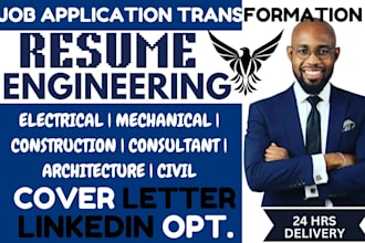 write engineering, mechanical, construction, architecture, consultant resume