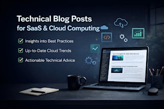 write high quality saas and cloud computing blog content