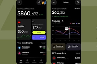 build ai investment app, ai budget app, fintech app, neobank app, investment app