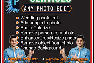 photoshop editing and fast delivery