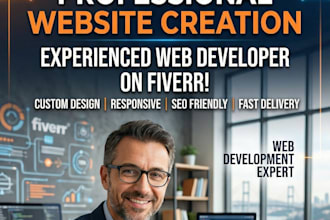 create a professional, clean and high quality website