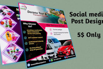 create beautiful social media post