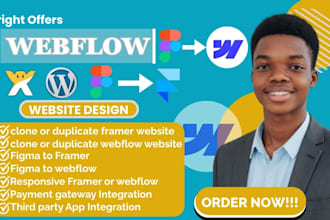 duplicate clone copy framer website wix webflow website design shopify store SEO