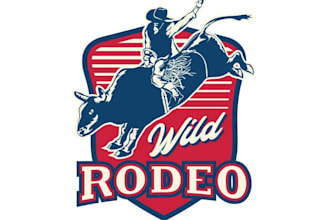 design wonderful rodeo logo