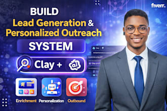 build clay ai lead generation and personalized outreach system for b2b growth