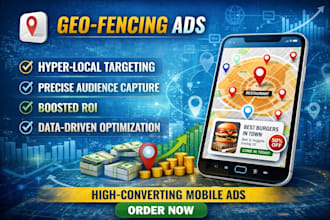 create geo fencing ads to target local customers