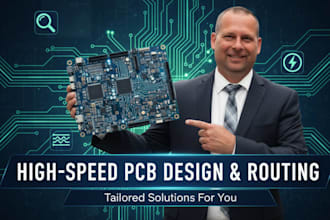 do high speed pcb design and routes for you