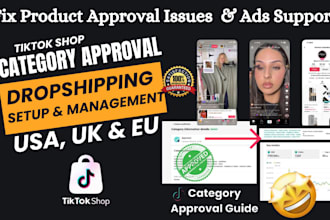 fix tiktok shop restricted category approval tik tok dropshipping setup shop ads