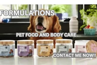 create professional pet care formulations for safe effective shampoos and treats